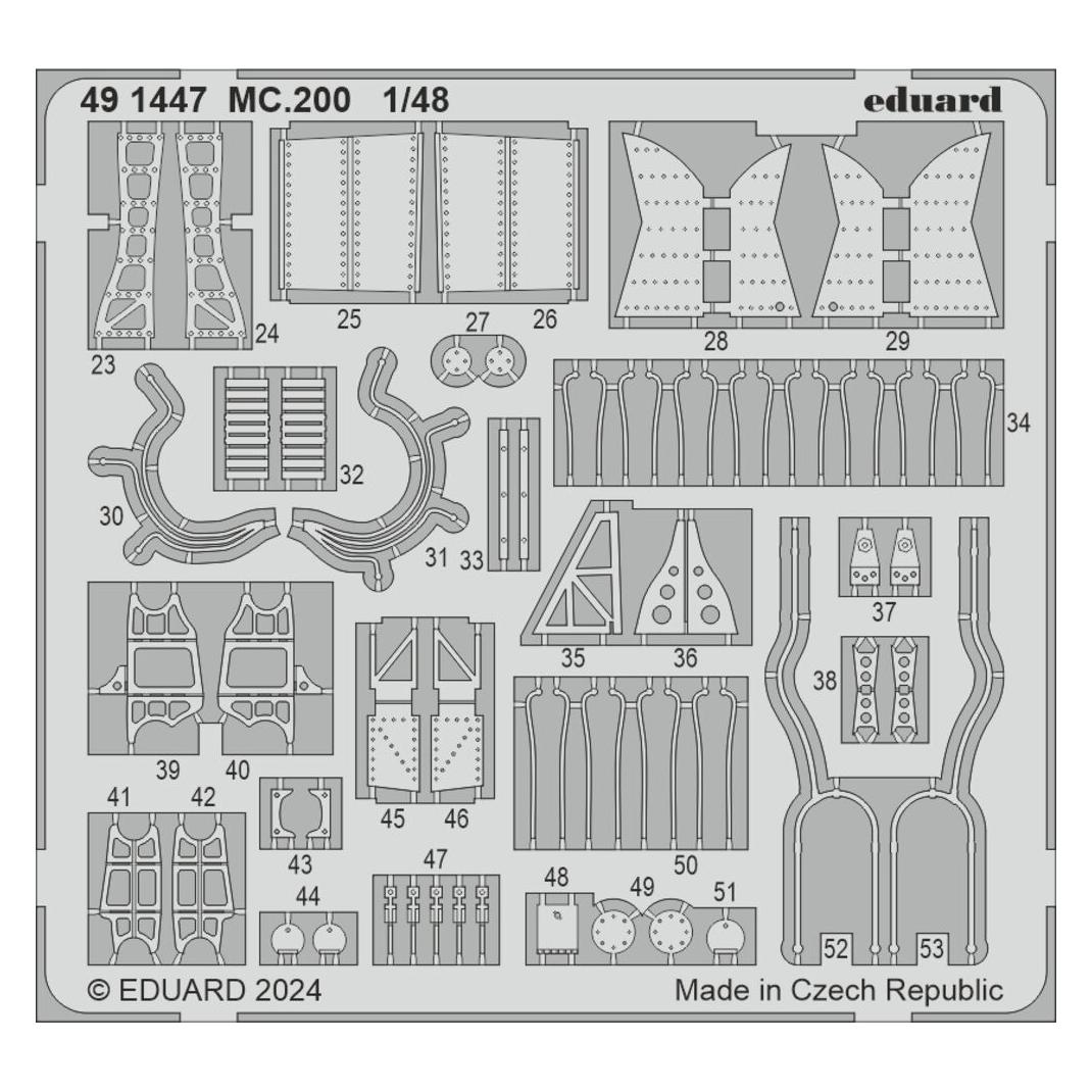 Eduard MC.200 ITALERI (491447)