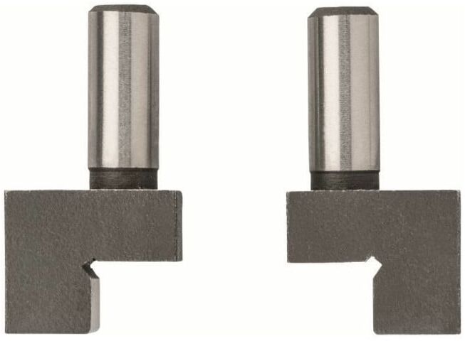 Mahr Inserts d'épaule pour mesure paire pour pointes de centrage extérieures (0744172)