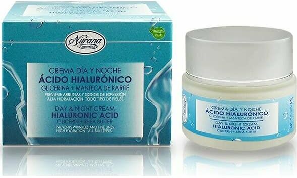 Nurana Crema Hidratante noche y día con Ácido Hialurónico + 50ml