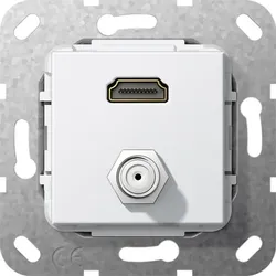 Gira UP Tragring HDMI und SAT 567503