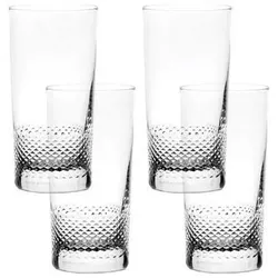 Morten Larsen ML-Set 4 Gläser für Getränke, Arno, Trinkgläser, Transparent