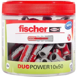 fischer DuoPower 10x50 Dose Universaldübel-Sortiment 10 x 50 mm, 55 Stück