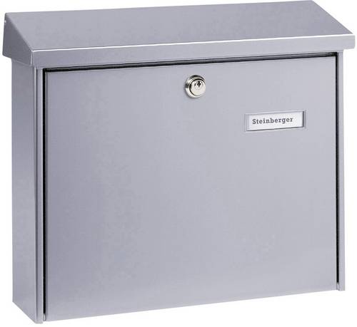 Burg Wächter AMSTERDAM.867 SI Briefkasten Stahlblech Silber