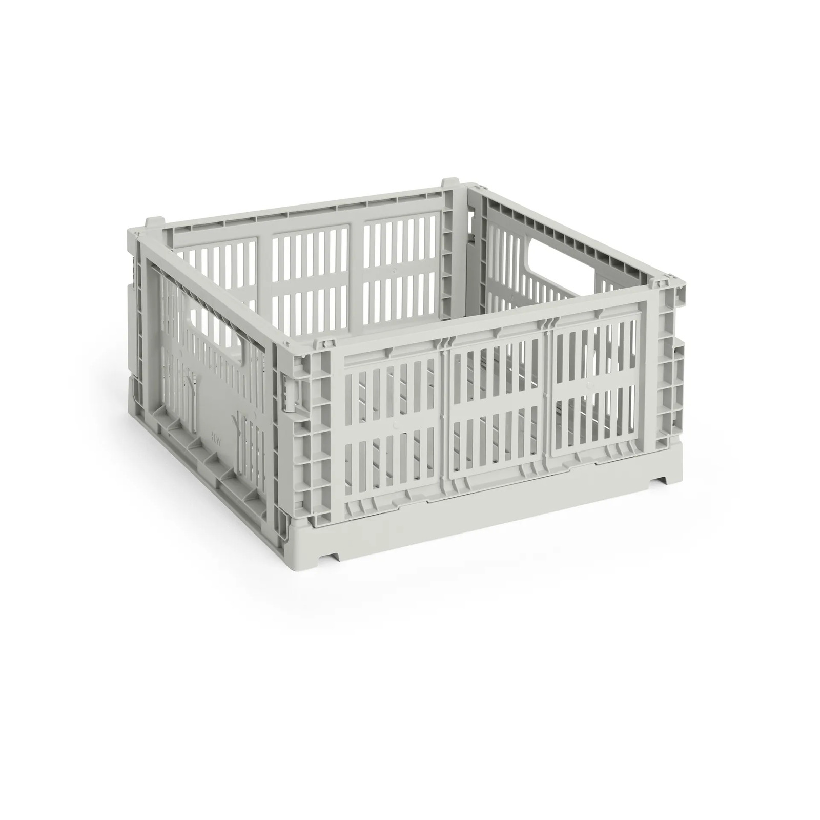 HAY Colour Crate M Square Grey 29.5 x 29.5 cm