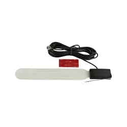 15-7137125 Glasklebeantenne DVB-T F-Stecker 5V Phantom transparent