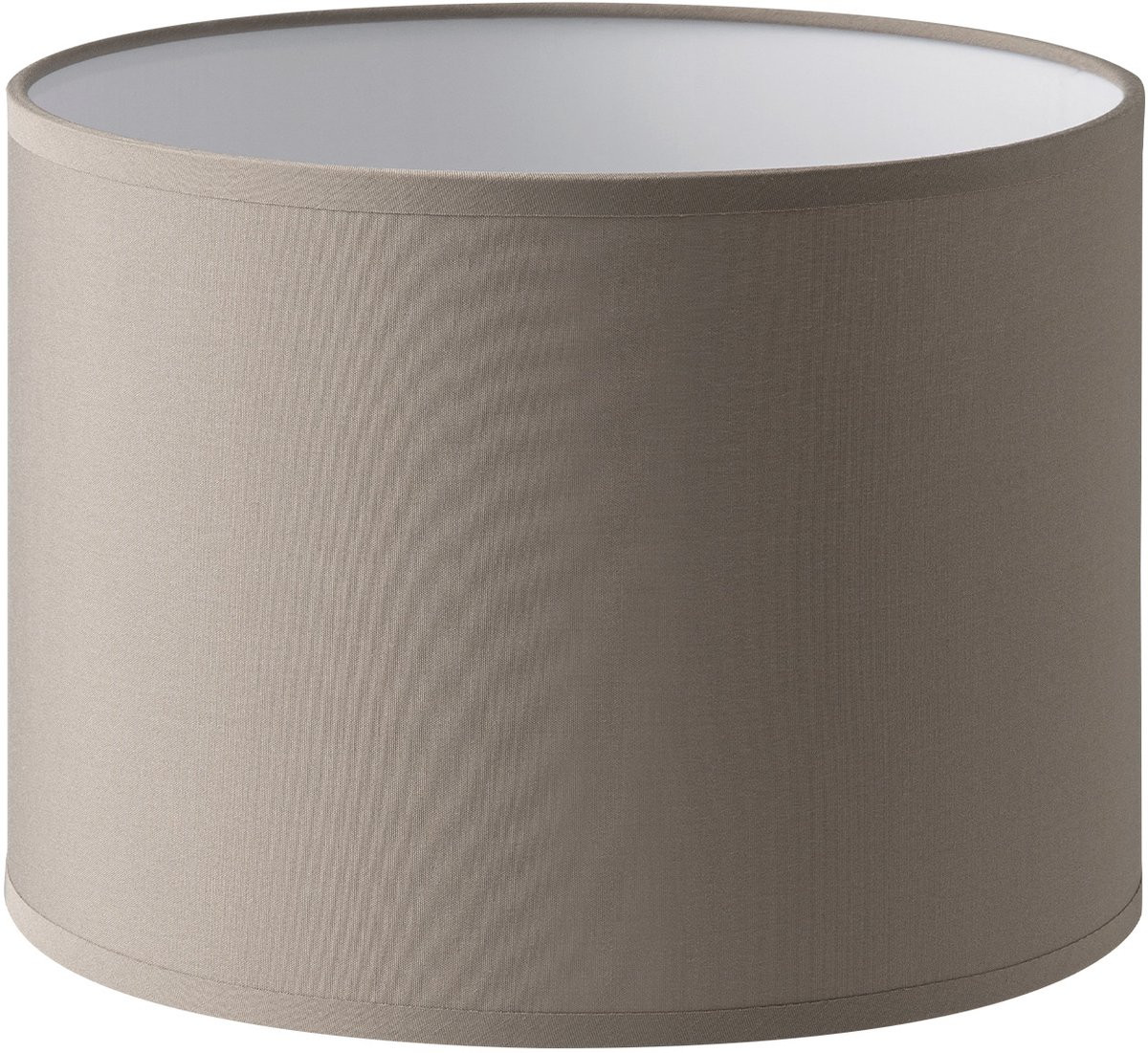 Home Sweet Home Lampenkap Bling Cilinder - Taupe - Stoffen Lampenkap - B/D/H: 25 x 25 x 19 cm - Voor E27 lamphouder