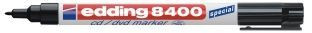 Edding 8400 CD/DVD/BD marker met permanente pigmentinkt - zwart