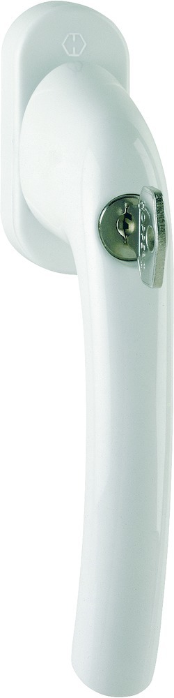 HOPPE Fenstergriff Tôkyô 0710S/U26, abschließbar, oval,7/43 3525363
