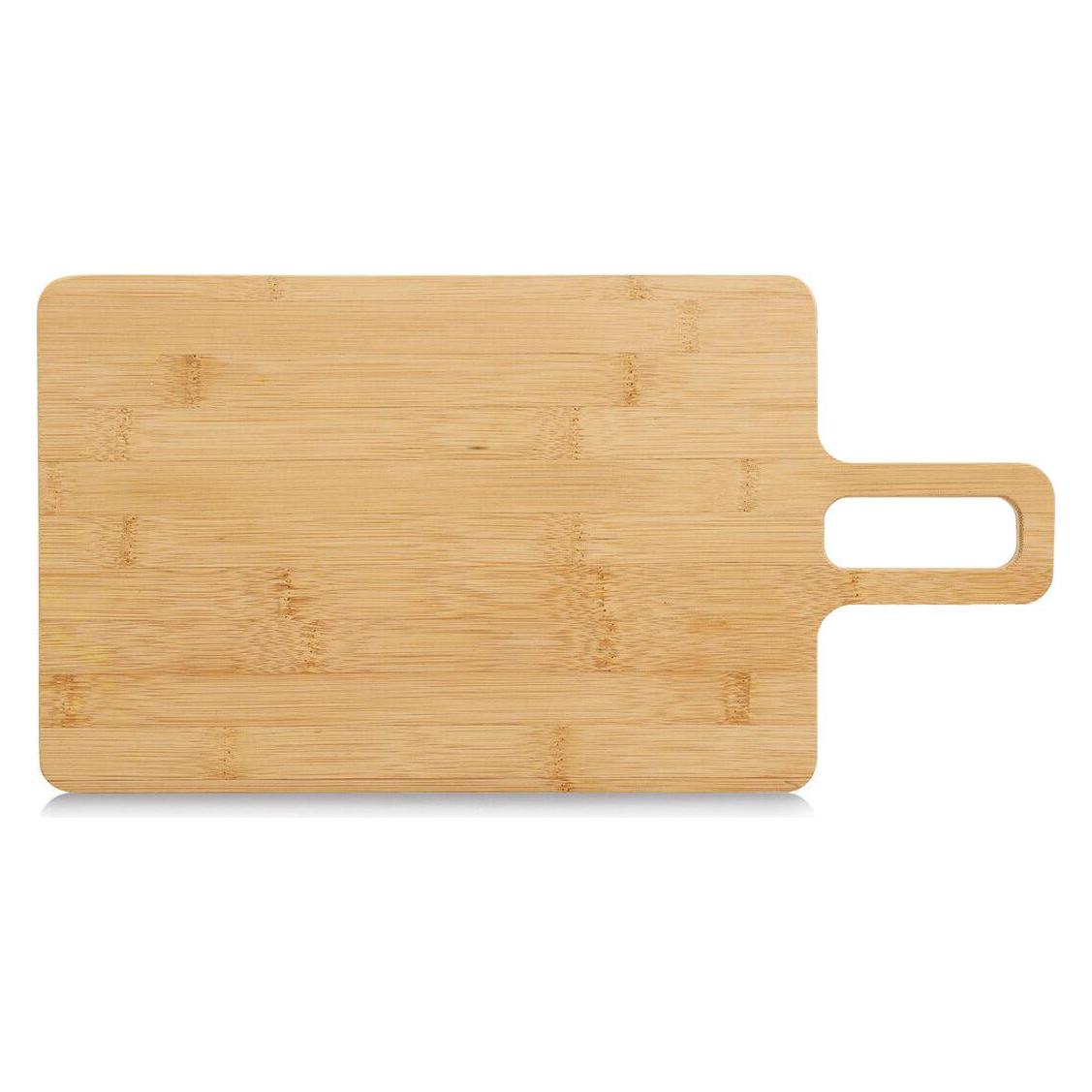 Zeller Present Schneidbrett mit Griff Bambus 43x22x1.5 cm (25723-146226.0430)