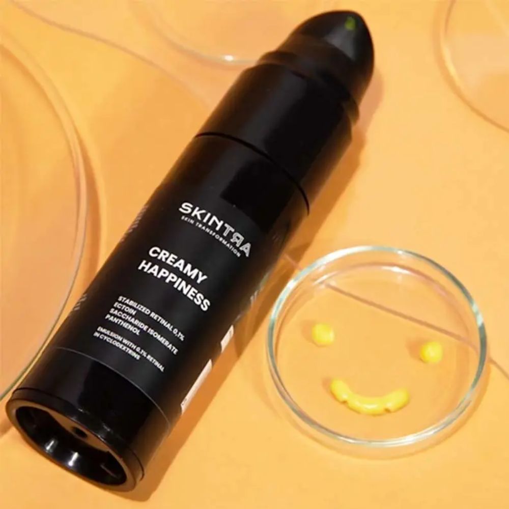 SkinTra Creamy Happiness Emulsion with Retinal 0.1% in Cyclodextrins 30mL