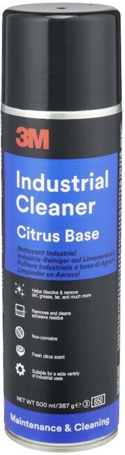 3M Nettoyant industriel clair, 500 ml à base de limonène (7100178338)