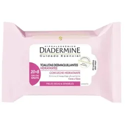 Diadermine Moisturizing Makeup Remover Wipes 25 Einheiten