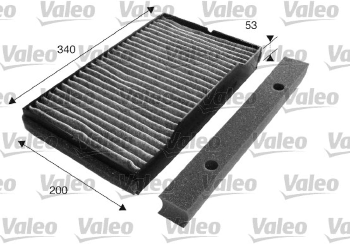Innenraumluftfilter mit Aktivkohle VALEO 698723