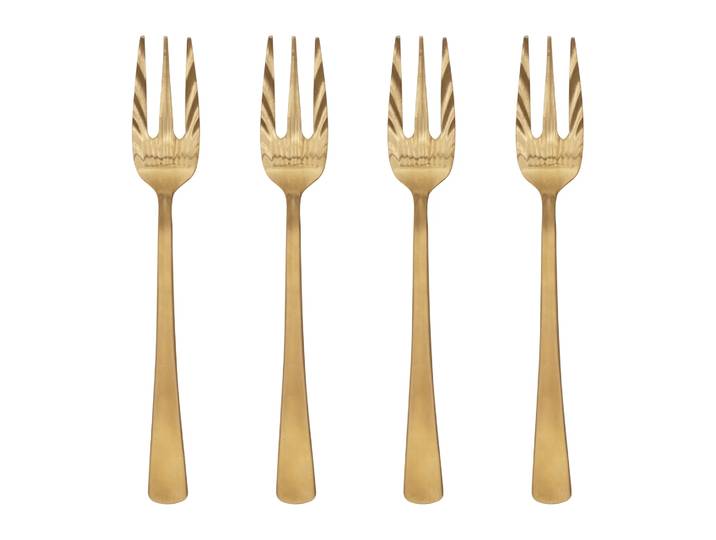 URBAN NATURE CULTURE Fourchette UNC Lot de 4 Gold