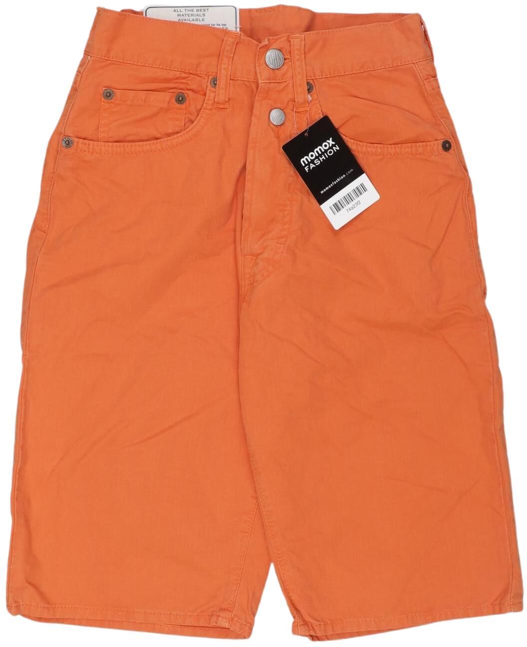 Replay Damen Shorts, Orange, Gr. W26, Baumwolle - Second Hand
