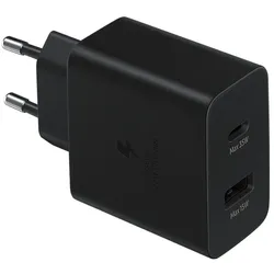 Samsung EP-TA220NBEGEU Ladegerät für Mobilgeräte Schwarz Indoor