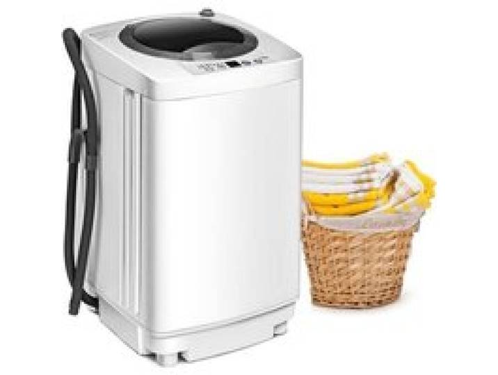 GOPLUS Mini Machine à Laver /Lave linge Automatique avec Essorage Capacité de 3 5KG Puissance de 240W Affichage LED