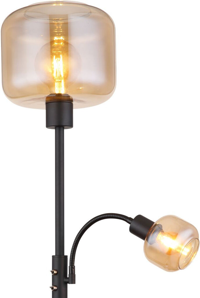 Globo Lighting 165 Cm Floor Lamp Giuseppe Grey 165cm H X 25cm W X 25cm D
