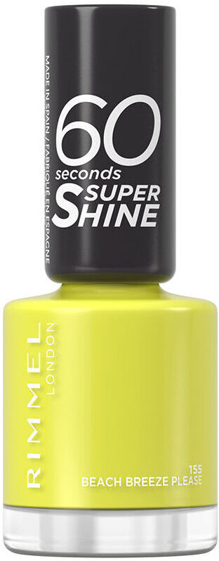Rimmel London 60 Seconds Super Shine Nail Polish 8 ml 155 Beach