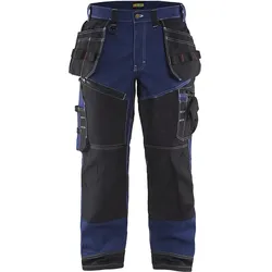 Handwerkerhose "X1500" 100% Baumwolle - C62 - marine/schwarz