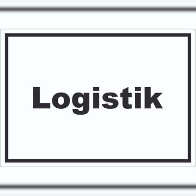 HB-Druck Logistik Aufkleber mit Text Transport Versand waagerecht A7 (74x105mm)