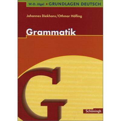 Grammatik, Geheftet von Wolf-Dietrich Jägel, Schoeningh Verlag Im