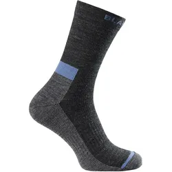 Dünne Wollsocken "2500" schwarz - 34-36 - schwarz