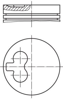 Mahle Kolben 0298213