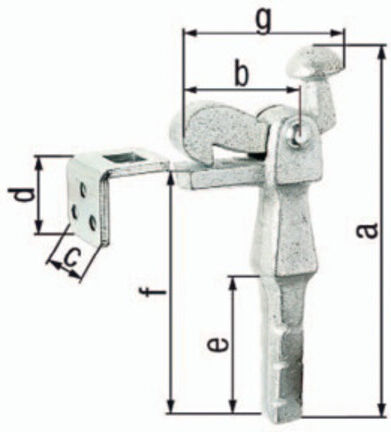 Parafoudre fonte 6,5mm GAH ; GAH Alberts (412814)