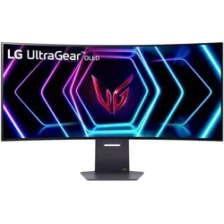 LG UltraGear 39GS95QE-B - OLED-Monitor - gebogen - 99.1 cm (39") - HDR