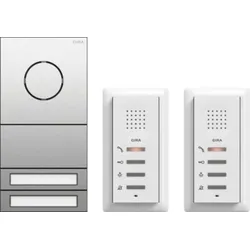 Gira ZFH-Paket Audio Edelstahl 2407000