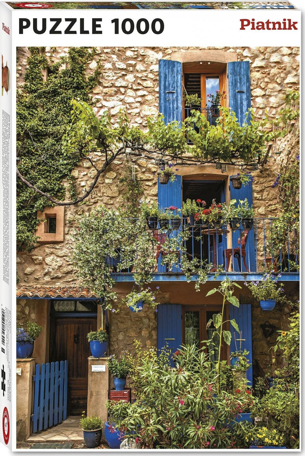 Creativa Mente Piatnik Puzzel Blauer Balkon 1000 stukjes