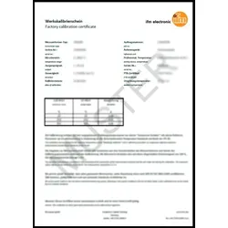 Ifm Electronic Re-Kalibrierung ZC0062