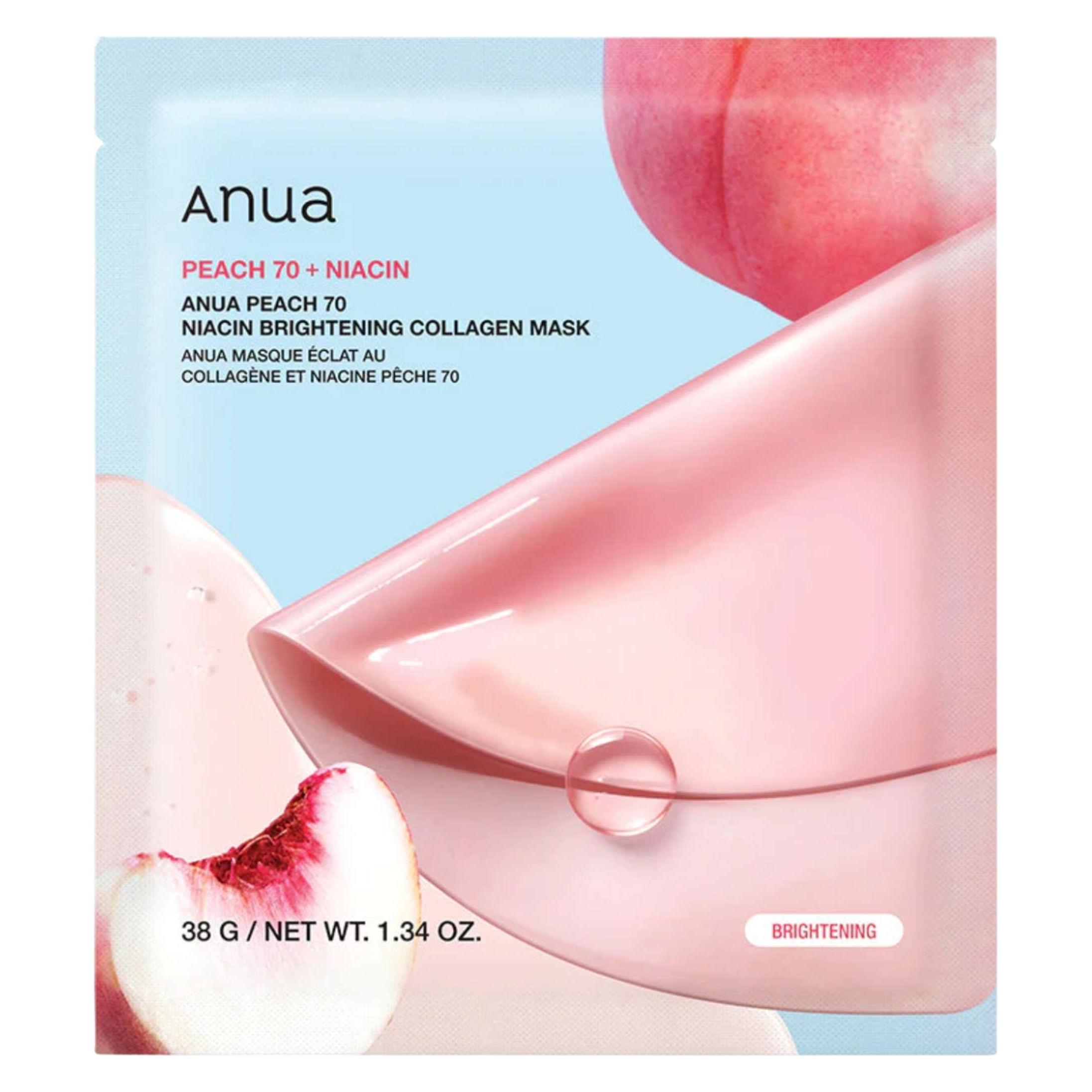 Anua Peach 70 niacin Brightening Collagen Mask 1 pcs (ANP06-MCOL)
