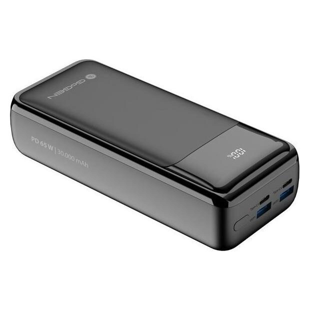 GoGen Powerbank Powerbank PB300002B 30000 mAh PD 65W 2xUSB+C (30000 mAh, 65 W) (8590393347728)