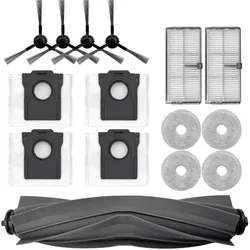 Roboparts Zubehör Set für Dreame L10s Pro Ultra Heat L10s Ultra Gen2 Mova E30 Ultra Saugroboter, Staubsauger Roboter Zubehör