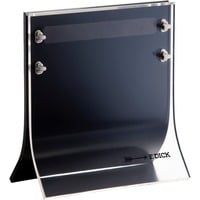 Messerblock 4Knives, Halterung schwarz/transparent, ohne Bestückung