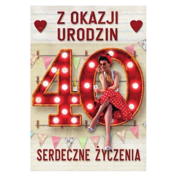 Trend Geburtstagskarte 40 MF31 (41926312)