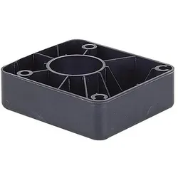Hettich Gleiter f.Sockelverstellfuß Ku.schwarz Sockelhöhenversteller