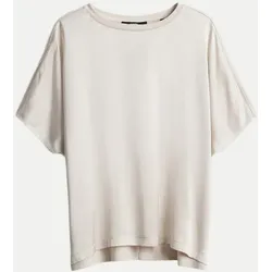 Oversized Jerseyshirt Keleni Beige 36