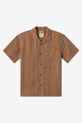 O'Neill s O'riginals Stripe Shirt in Toffee, Size Small