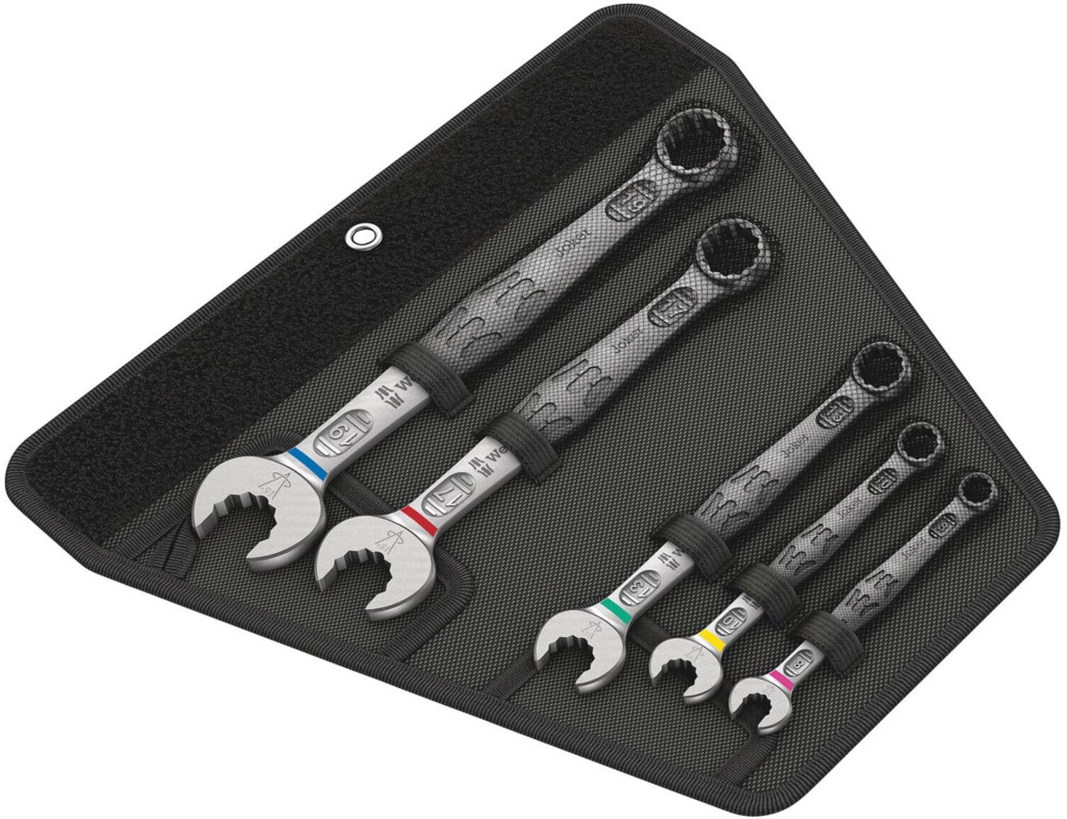 Wera 6003 Joker 5 Set 1 Ringmaulschlüssel-Satz, 5-teilig (05020230001)