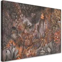WANDBILD tiefer dschungel