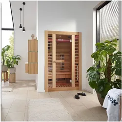 HOME DELUXE Infrarotkabine REDSUN DELUXE M - 120 x 105 cm für 2 Personen