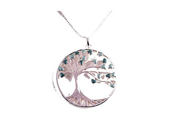 Berk Yggdrasil hanger met ketting van 50 cm, Yggdrasil