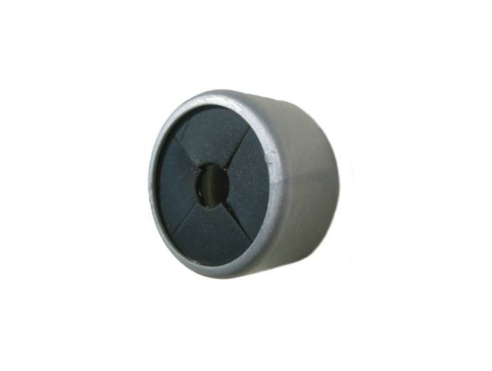 Ekelund Linneväveri Porte-torchon pluring Support de lavette argent-noir