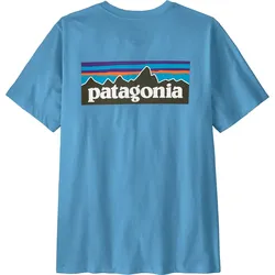 Patagonia M's P-6 Logo Herren T-Shirt shore blue M