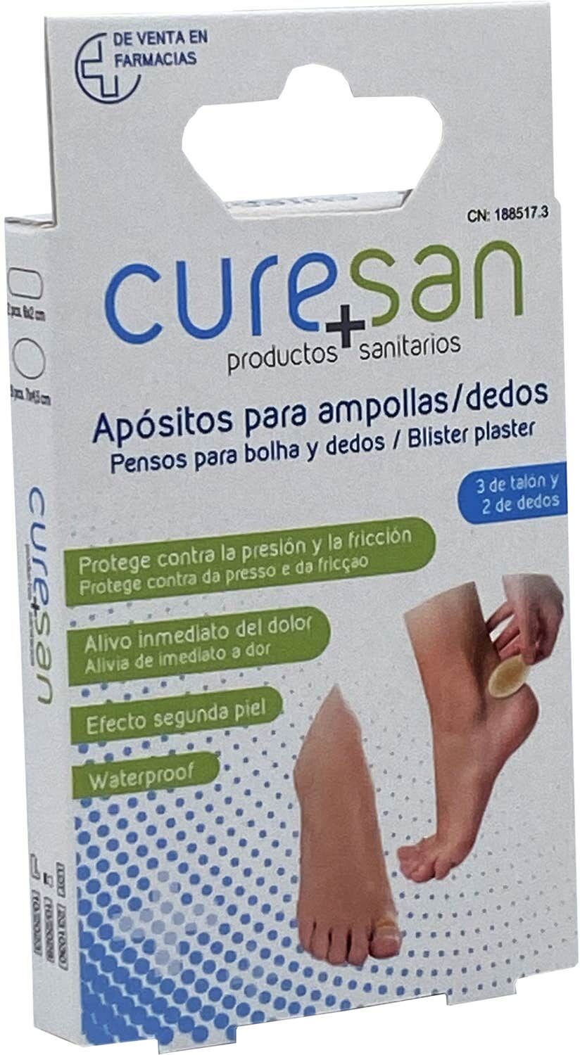 Curesan Apósito para Ampollas Dedos y Talón 5 uds