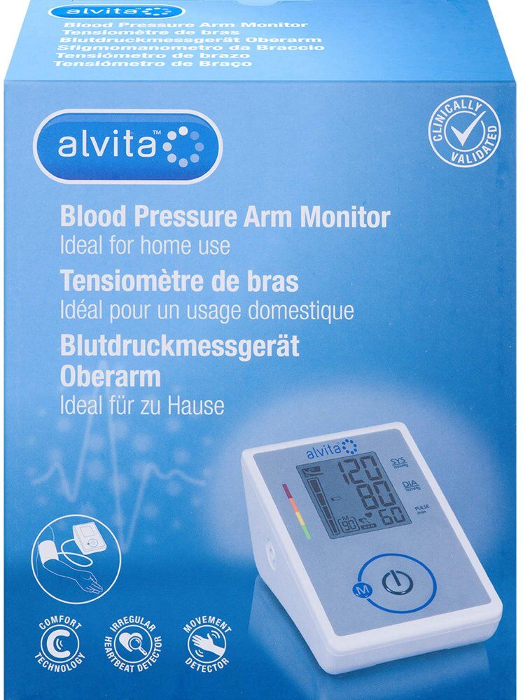 Alvita Blutdruckmessgerät Oberarm
