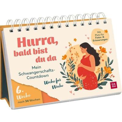 Hurra, bald bist du da, Gebundene Ausgabe von Julia Buck, Groh, 978-3-8485-0436-7
